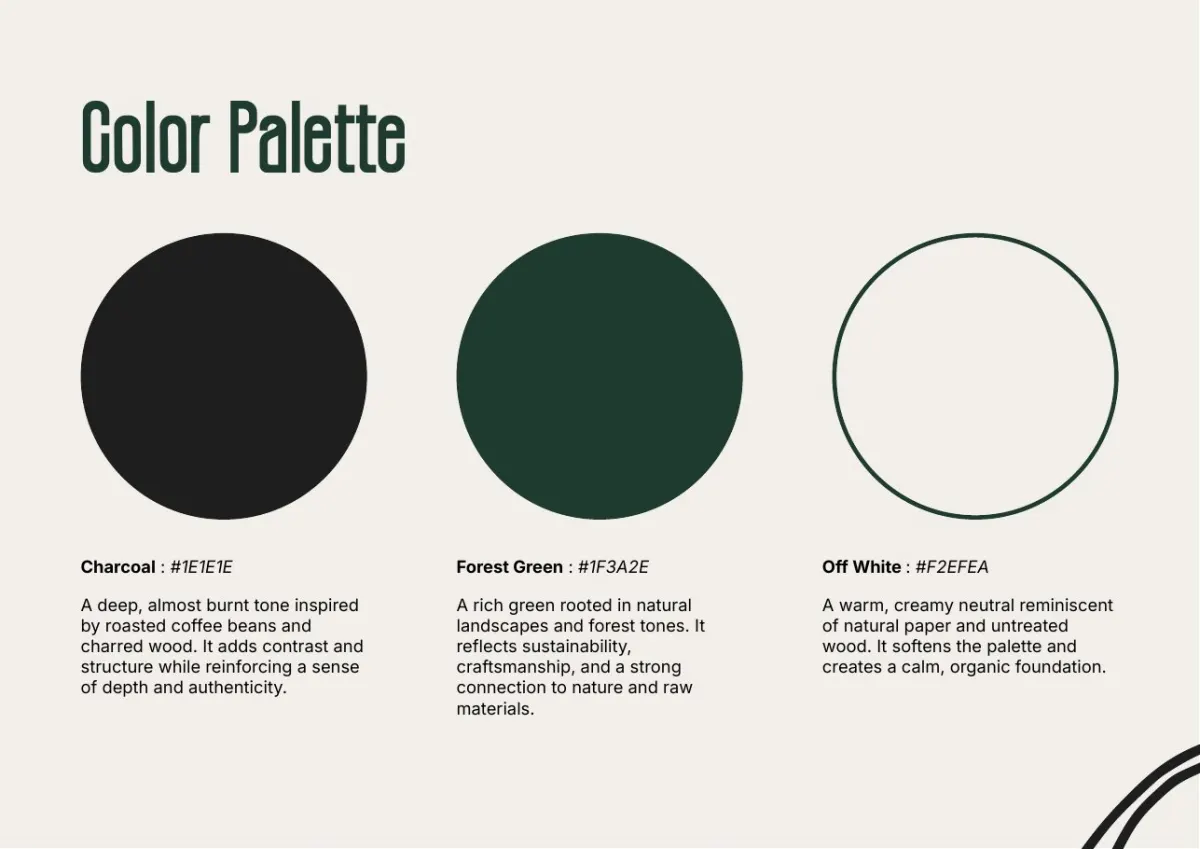RK · palette & typographie